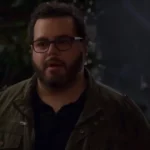 Wolf Like Me Josh Gad Green Cotton Jacket