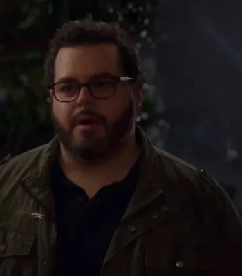 Wolf Like Me Josh Gad Green Cotton Jacket
