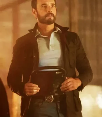 Wolf Pack S01 Garrett Briggs Black Jacket