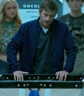 Wolf Pack S01 Malcom Blue Cotton Jacket