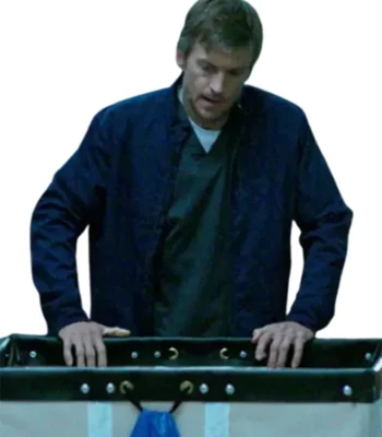 Wolf Pack S01 Malcom Blue Cotton Jacket