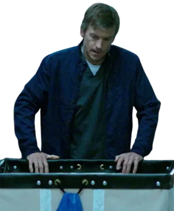 Wolf Pack S01 Malcom Blue Cotton Jacket