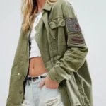 Workin’ Moms S05 Embellished Military Jacket
