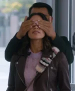 Workin’ Moms S05 Jenny Matthews Leather Jacket