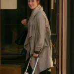 Workin’ Moms S05 Kate Foster Draped Coat