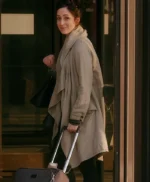 Workin’ Moms S05 Kate Foster Draped Coat