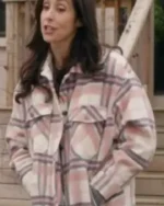 Workin’ Moms S05 Kate Foster Plaid Jacket