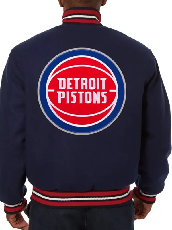 Workwear Detroit Pistons Navy Blue Jacket