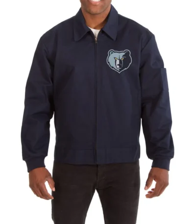 Workwear Memphis Grizzlies Navy Blue Jacket