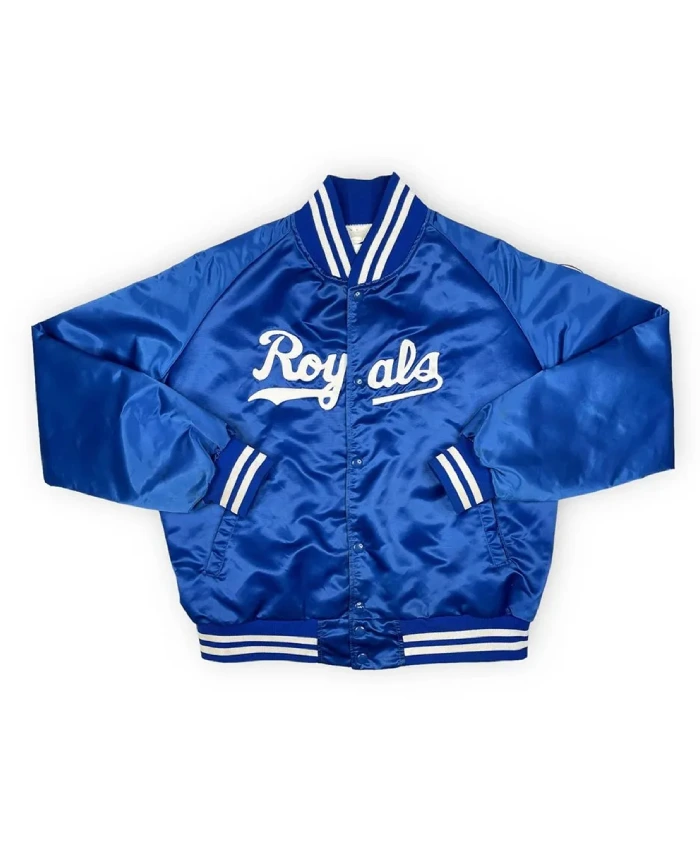 World Champions 80’s Kansas City Royals Blue Jacket World Champions 80’s Kansas City Royals Blue Jacket