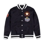 World Series Houston Astros Logo Select Black Jacket