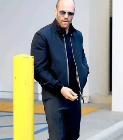 Wrath of Man Movie Jason Statham Black Jacket