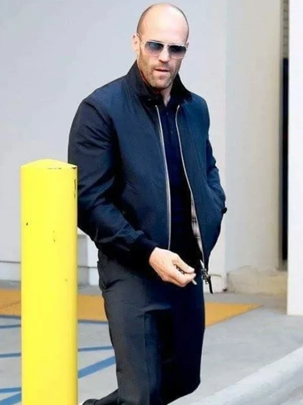 Wrath of Man Movie Jason Statham Black Jacket