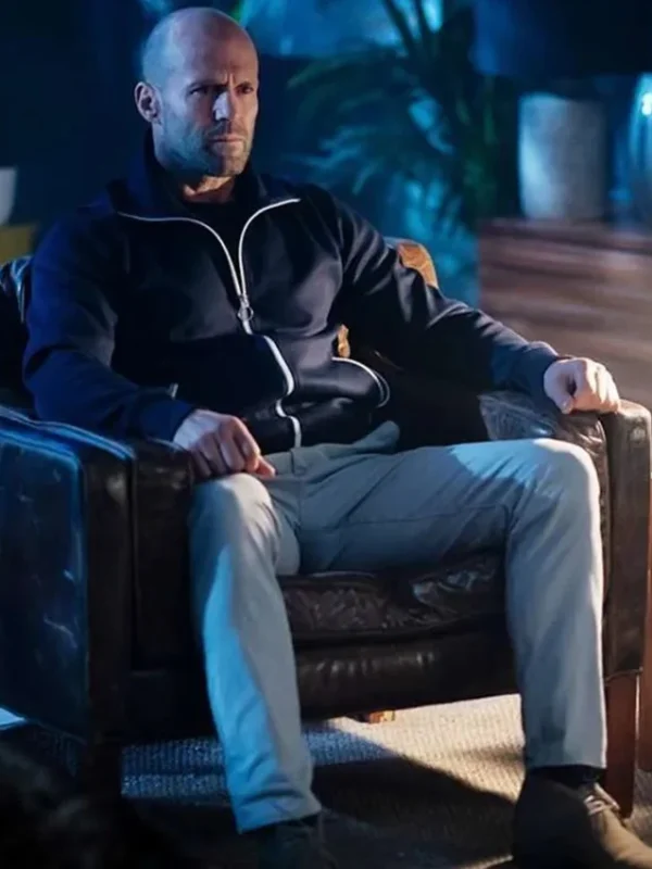 Wrath of Man Movie Jason Statham Black Jacket