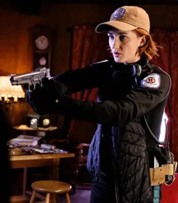 Wynonna Earp S04 Nicole Haught Black Jacket