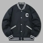 XO Kitty 2023 Minyeong Choi Varsity Black Jacket