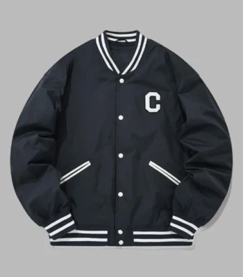 XO Kitty 2023 Minyeong Choi Varsity Black Jacket