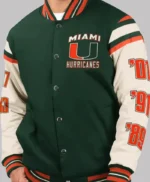 Xavier Restrepo Miami Hurricanes National Champions Jacket