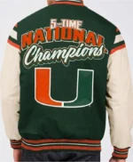 Xavier Restrepo Miami Hurricanes National Champions Jacket