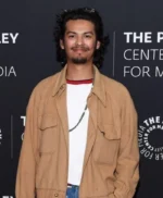 Xolo Maridueña Cobra Kai Event Brown Jacket