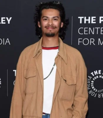 Xolo Maridueña Cobra Kai Event Brown Jacket