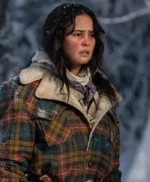 Yellowjackets S02 Teen Lottie Plaid Coat