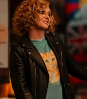 Yellowjackets S03 Christina Ricci Black Leather Jacket