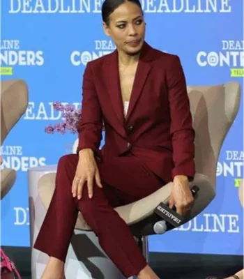 Yellowjackets Tawny Cypress Event Red Blazer