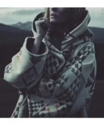 Yellowstone Kelly Reilly White Poncho Cloak Coat