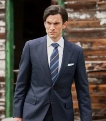 Yellowstone Jamie Dutton S04 Blue Blazer