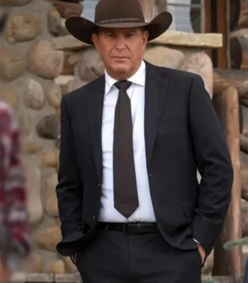 Yellowstone John Black Blazer Jacket