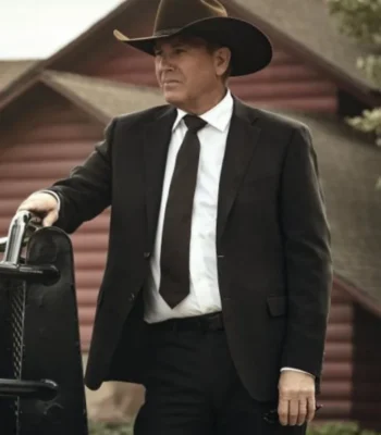 Yellowstone John Black Blazer Jacket