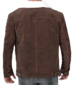 Yellowstone John Dutton Mens Corduroy Sherpa Trucker Jacket