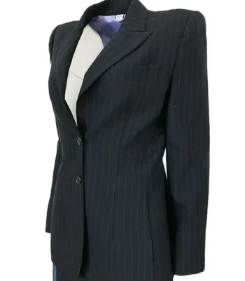 Kelly Reilly Yellowstone Women Single Breasted Grey Blazer