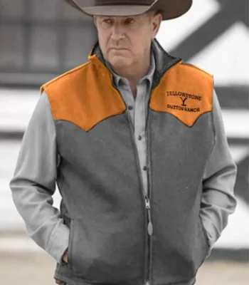 Yellowstone Kevin Costner John Dutton Ranch Vest