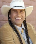 Yellowstone Moses Brings Plenty Beige Cord Blazer