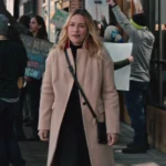 Yellowstone Piper Perabo S04 Wool Beige Coat
