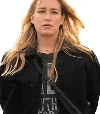 Yellowstone Piper Perabo Season 4 Cotton Black Long Coat