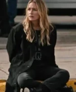 Yellowstone Piper Perabo Season 4 Cotton Black Long Coat