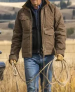 Yellowstone Quilted Leather Jacket