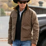 Yellowstone Quilted Leather Jacket
