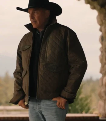 Yellowstone Quilted Leather Jacket