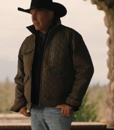 Yellowstone Quilted Leather Jacket