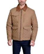 Yellowstone Quilted Leather Jacket