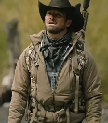 Yellowstone Ryan S05 Beige Cotton Jacket
