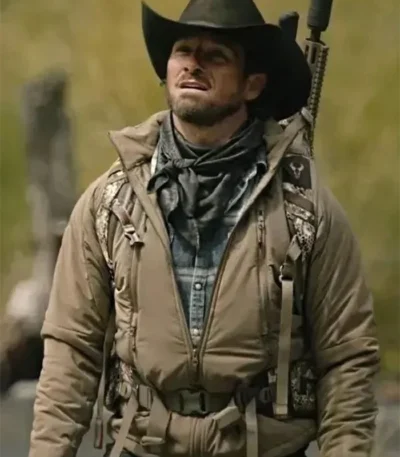 Yellowstone Ryan S05 Beige Cotton Jacket