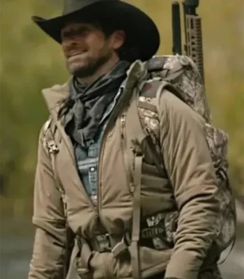 Yellowstone Ryan S05 Beige Cotton Jacket