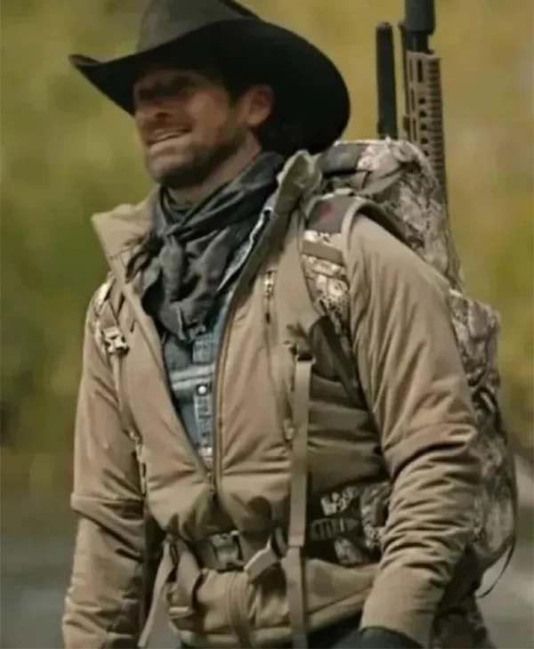 Yellowstone Ryan S05 Beige Cotton Jacket