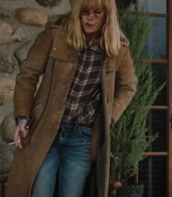 Yellowstone S02 Beth Dutton Women Leather Long Trench Coat