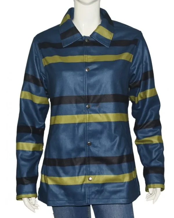 Yellowstone S02 E08 Kelly Reilly Beth Dutton Blue Jacket